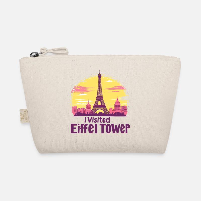 Eiffel Tower in Paris - Organic Pouch - nature