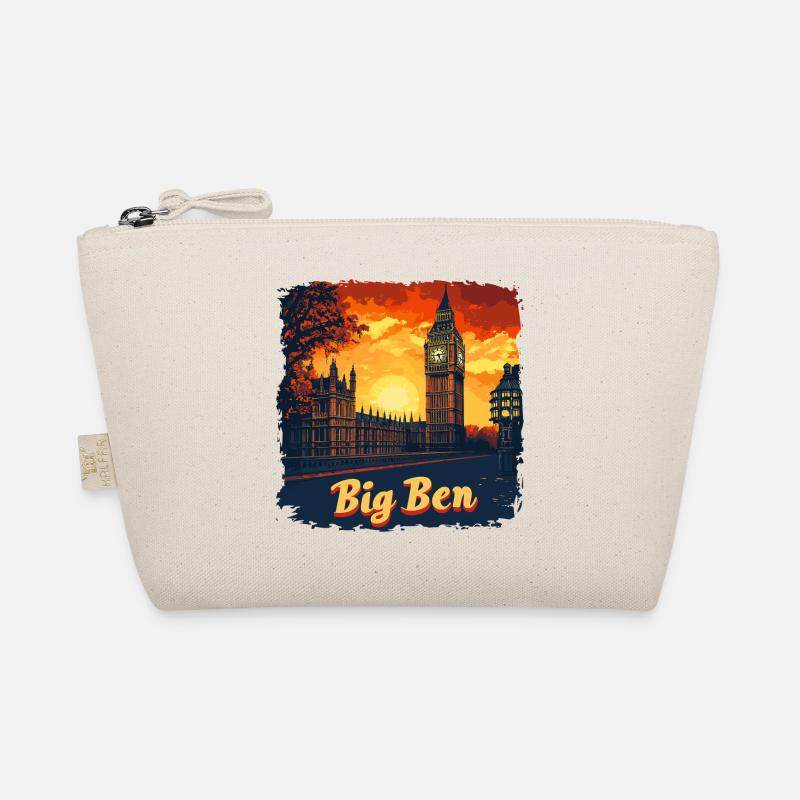 Panoramic view of Big Ben - Organic Pouch - nature
