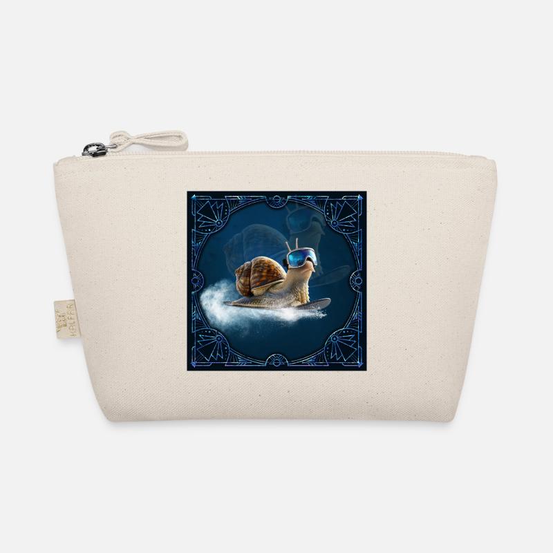 Plus cool que le reste, l’escargot de snowboard. Trousse biologique