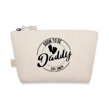 Soon to Be Daddy – Gift for Fathers-to-be - Organic Pouch - nature - Front
