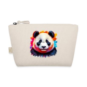 Panda - Bio-Täschchen - Natur - Vorne