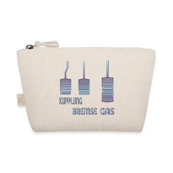 KUPPLUNG BREMSE GAS PEDALE - Bio-Täschchen - Natur - Vorne