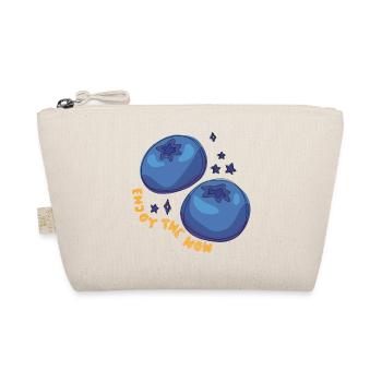 Enjoy the now - Organic Pouch - nature - Front