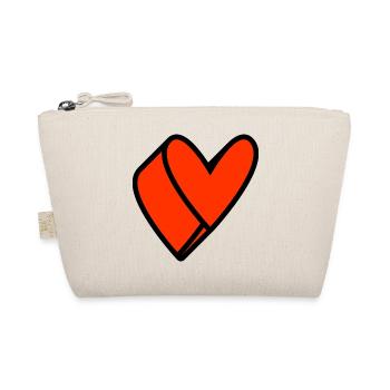 VALENTINSTAG. Junggesellinnenabschied. ICH LIEBE DICH. ICH LIEBE DICH. LIEBE - Bio-Täschchen - Natur - Vorne