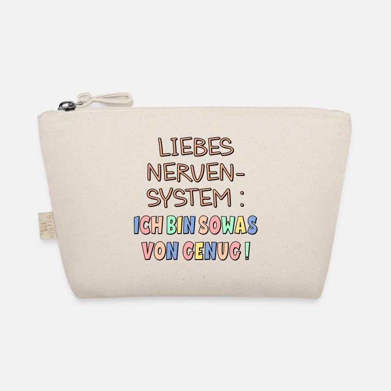 NERVENSYSTEM - ICH BIN GENUG Bio-Täschchen