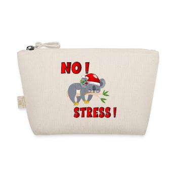 CHRISTMAS ANIMALS NO STRESS - Organic Pouch - nature - Front