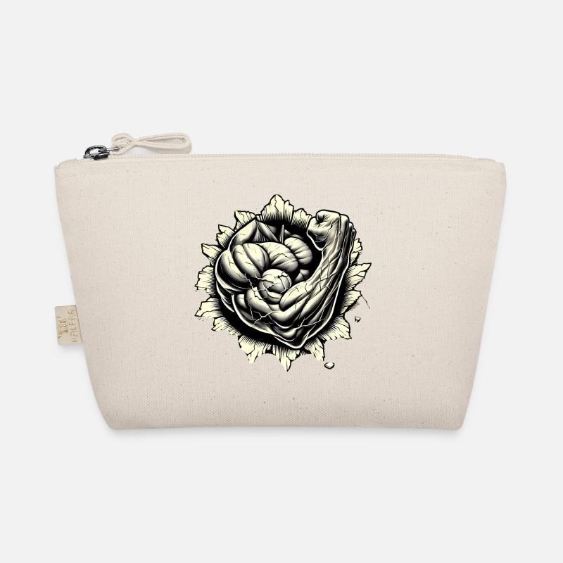 bras musclé traversant le mur Trousse biologique