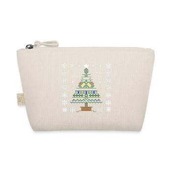 Noël moche : design de Noël coloré - Trousse biologique - nature - Devant