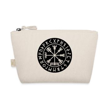 Vegvísir Stempel: Wikinger-Kompass - Bio-Täschchen - Natur - Vorne