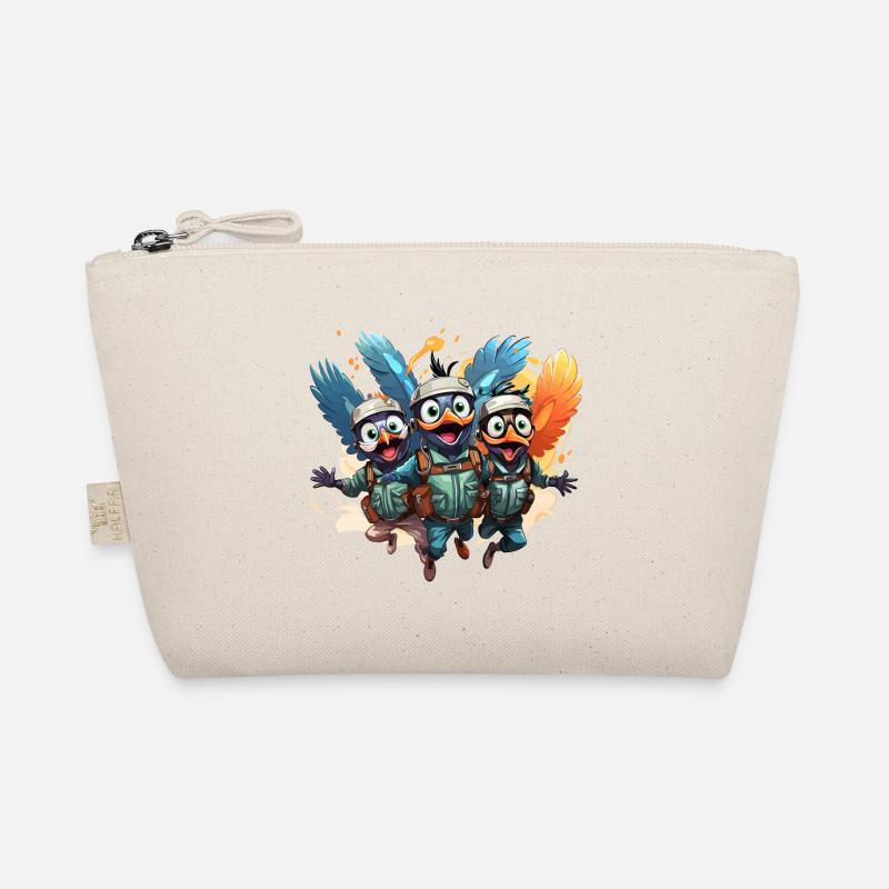 The Feathered Flyers Organic Pouch