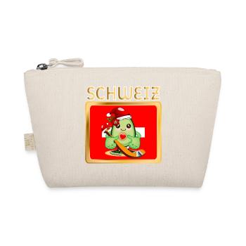 WEIHNACHTEN EISHOCKEY AVOCADO SCHWEIZ - Organic Pouch - nature - Front
