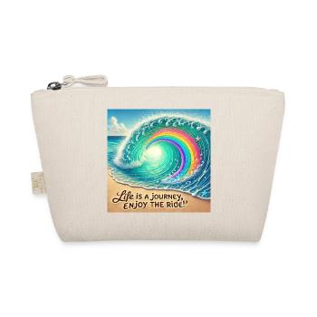 Wave Journey Rainbow Swirl - Organic Pouch - nature - Front
