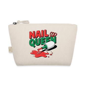 Nail Queen für jede Kosmetikerin - Bio-Täschchen - Natur - Vorne
