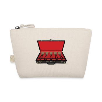 Handbells Carrying Set Case Vintage - Organic Pouch - nature - Front