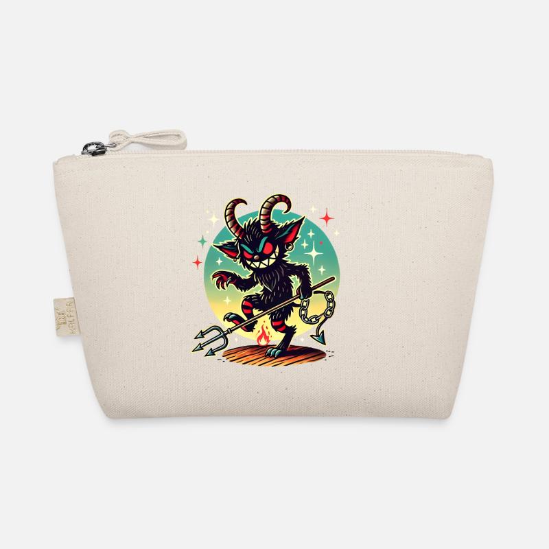 Krampusnacht Sei brav oder Vorsicht Bio-Täschchen