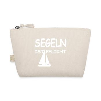 Segeln  - Bio-Täschchen - Natur - Vorne