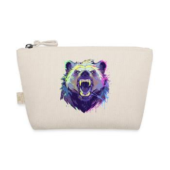 Ours furieux aux couleurs vives - Trousse biologique - nature - Devant