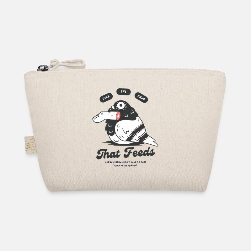 Peck The Hand That Feeds – Satirical Dove Organic Pouch
