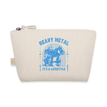 Heavy Metal – Ritter & Pferd lifestyle design - Organic Pouch - nature - Front