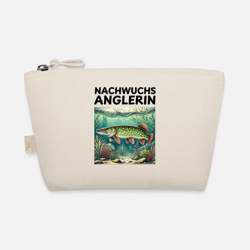Hecht - Nachwuchs Anglerin Bio-Täschchen