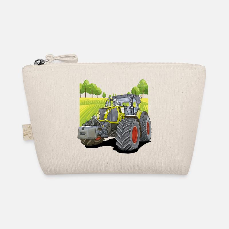 Traktor auf dem Feld - Bio-Täschchen - Natur