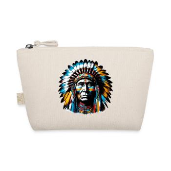 Amerikanisch, Indianer, Amerikaner - Bio-Täschchen - Natur - Vorne
