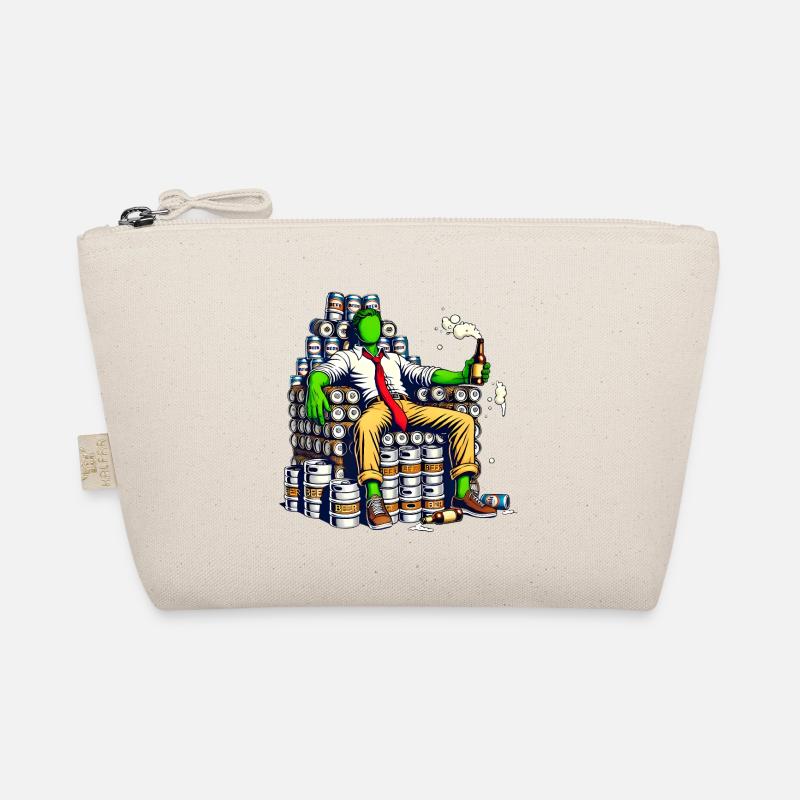 Weekend Throne Funny Beer King Design Organic Pouch