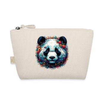 Panda - Bio-Täschchen - Natur - Vorne