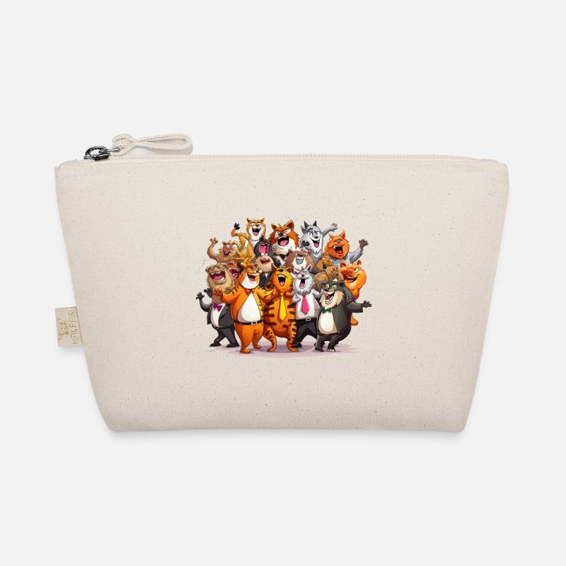 Die Groovy Zoo Crew Bio-Täschchen