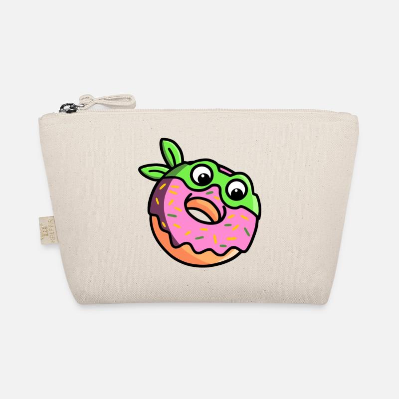 Mignon Ninja Donut Fun Dessin animé Trousse biologique