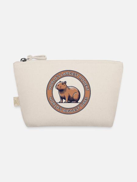 World's Largest Rodent, World's Biggest Vibes - Organic Pouch - nature