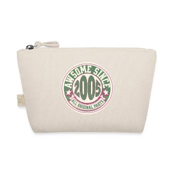 Vintage logo 2005 authentic origin - Organic Pouch - nature - Front