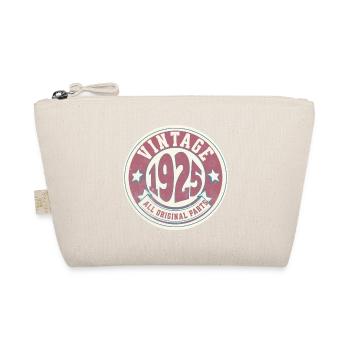 Design Vintage 1925 Logo Retro Style - Trousse biologique - nature - Devant