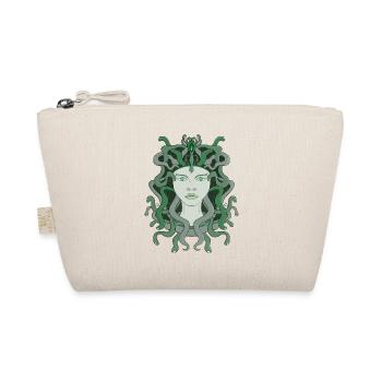 Medusa Gorgo Snake Gorgon Monster Greek Mythology - Organic Pouch - nature - Front