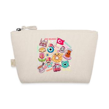 Turkey Kawaii - Cute and Cultural Design - Organic Pouch - nature - Front