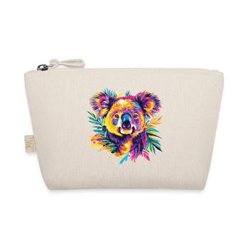 Koala Koalabär Australien Natur Wildnis Bunt Kunst - Bio-Täschchen - Natur - Vorne