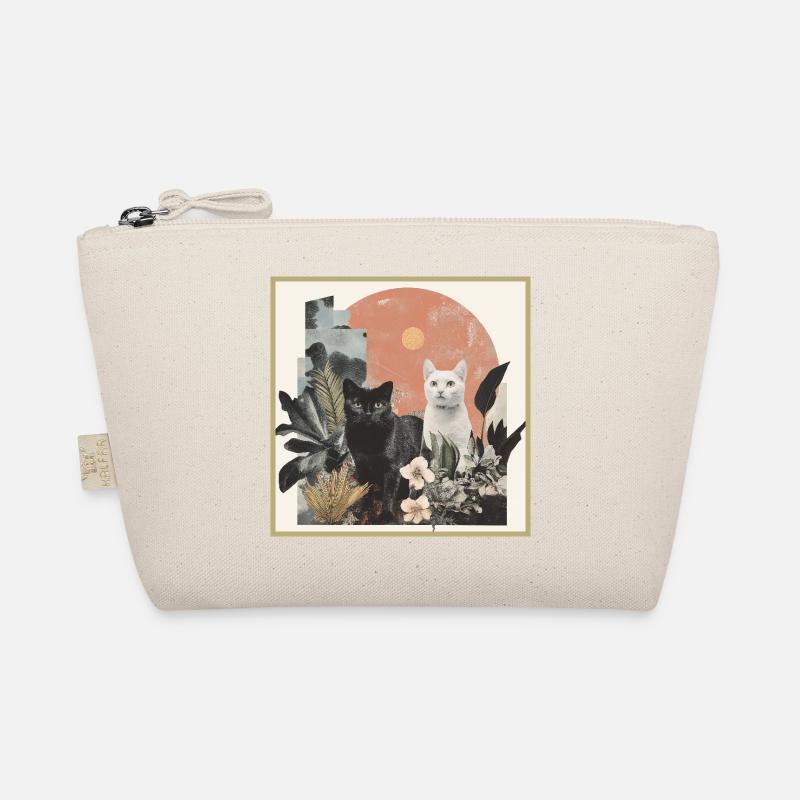 cats collage Organic Pouch