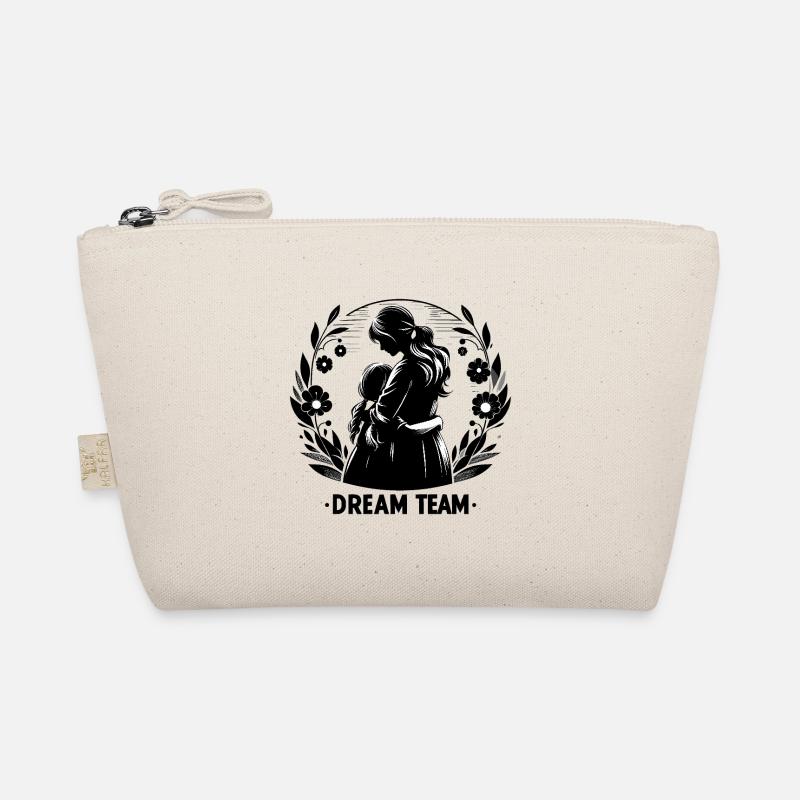Mutter und Tochter Traumteam Team Geschenk Bio-Täschchen
