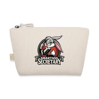 Smartass Secretary Bunny Cadeau drôle - Trousse biologique - nature - Devant