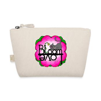 Spring Cat Spring Love - Organic Pouch - nature - Front