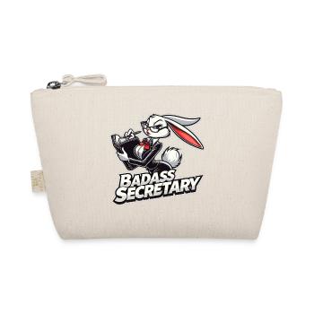 Badass Secrétaire Lapin Drôle Cadeau - Trousse biologique - nature - Devant