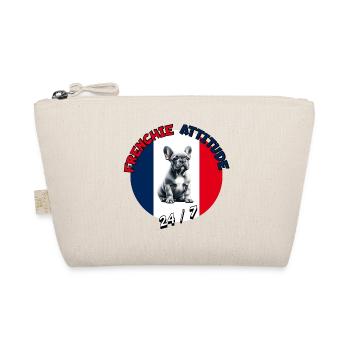 Frenchie Attitude 24/7 - French Bulldog - Organic Pouch - nature - Front