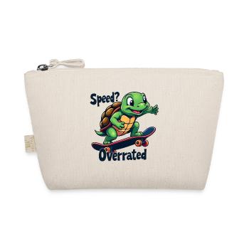 Speed? Overrated - Organic Pouch - nature - Front