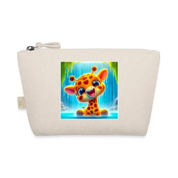 Giraffe - Bio-Täschchen - Natur - Vorne