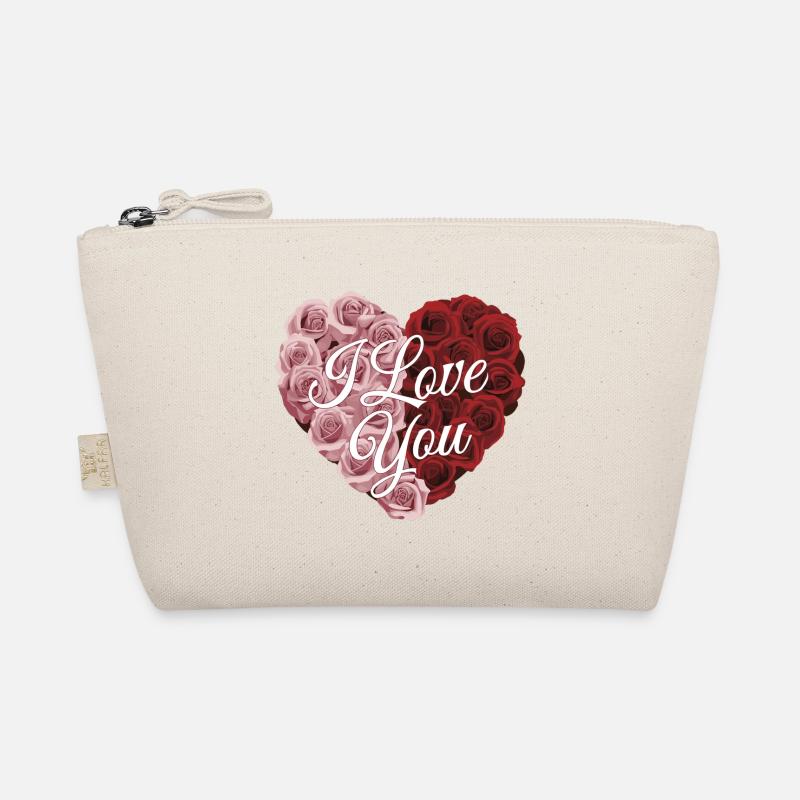 Rose Heart Organic Pouch