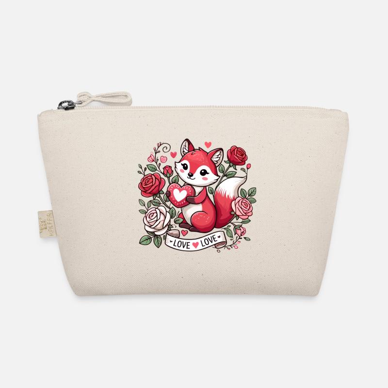 Fuchs Liebe Bio-Täschchen