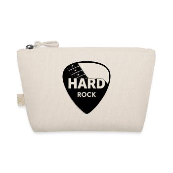 Hard Rock Gitarren-Plektrum - Bio-Täschchen - Natur - Vorne