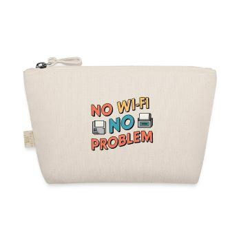 No Wi-Fi, No Problem - Bio-Täschchen - Natur - Vorne