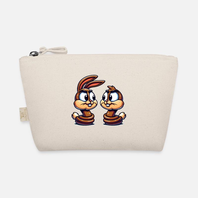 Dessin animé de conversation de lapin drôle Trousse biologique
