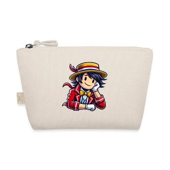 Dessin animé coloré gentleman design - Trousse biologique - nature - Devant